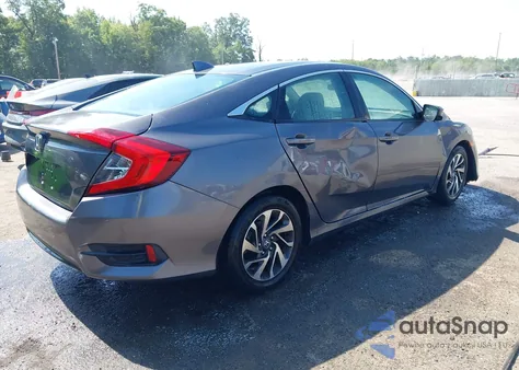 2017 Honda Civic Ex from USA, damaged, VIN 2HGFC2F7XHH518126